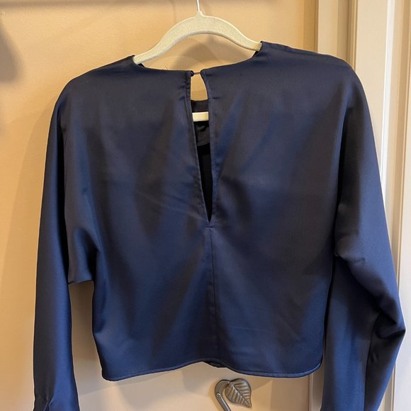 Mango Satin Blouse - Picture 2 of 8